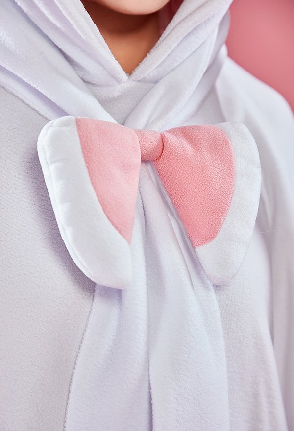 Capa Corta Kawaii con Bufanda y Cola