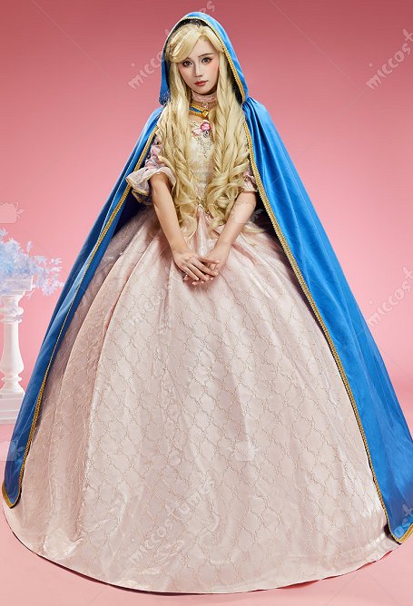 La princesa y el Pauper Anneliese Cosplay capa con capucha