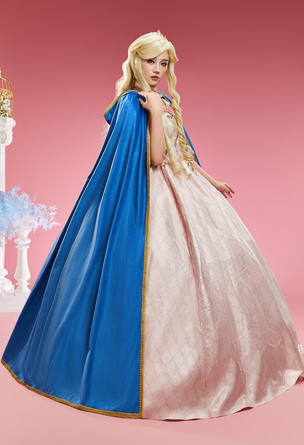 La princesa y el Pauper Anneliese Cosplay capa con capucha