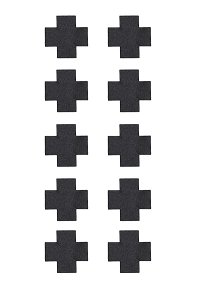 Damen Sexy Aufkleber Kreuz Nippel Aufkleber 10 Paar