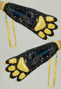 Rin-Derivat Cosplay Zubehör dreidimensionale große Pfotenhandschuhe