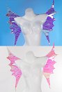 Fairy Elf Wings Cosplay Costume Accessory Decorative Wing with Shoulder Straps