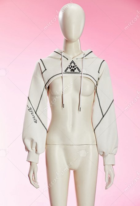 Veste de yoga style cyber pour l'automne Veste boléro à capuche et manches longues (veste seule)