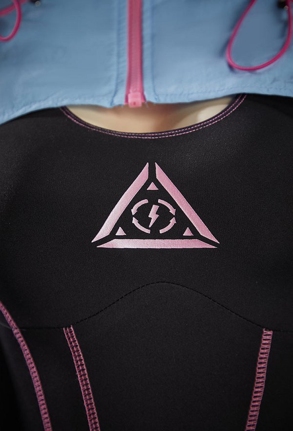 Chaqueta de Yoga de Estilo Cibernético de Primavera/Verano Chaqueta de Manga Larga con Capucha Bolero (Solo Chaqueta)