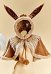 PM Derivative Sexy Cosplay Winter Plush Cloak Cute Hooded Cape