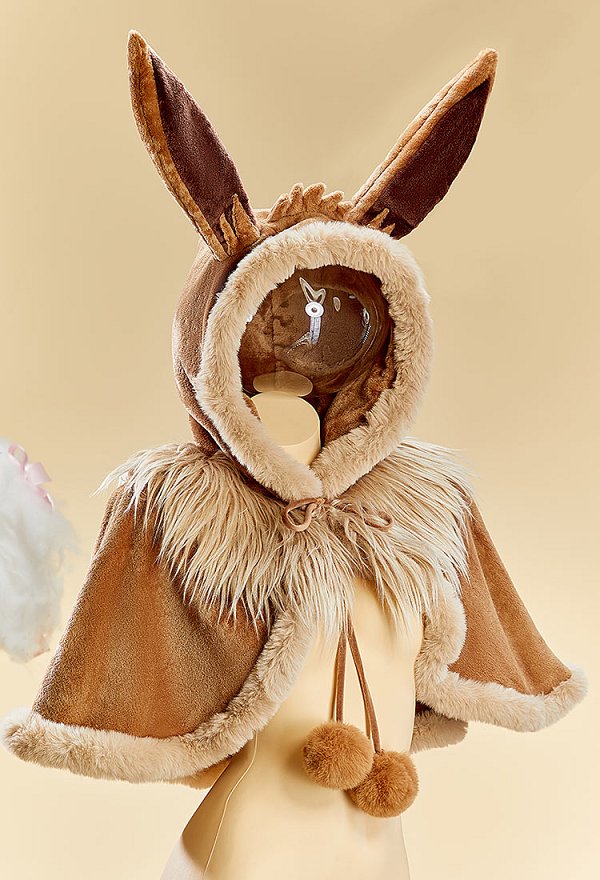 PM Derivative Sexy Cosplay Winter Plush Cloak Cute Hooded Cape