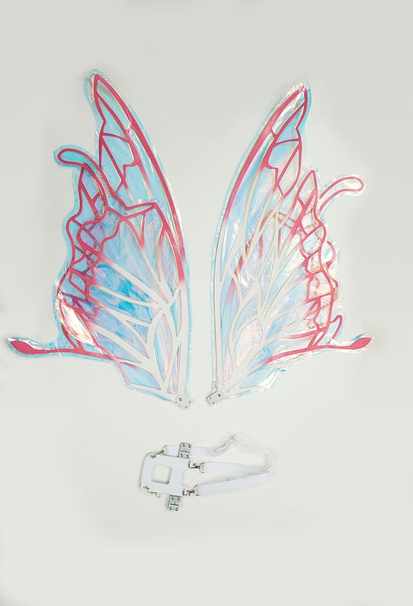Miccostumes x Sunset Dragon PM Cosplay Accessory Large Shiny 3D Butterfly Wing Fairy Back Ornament