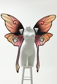 Miccostumes x Sunset Dragon PM Cosplay Accessory Large Shiny 3D Butterfly Wing Fairy Back Ornament