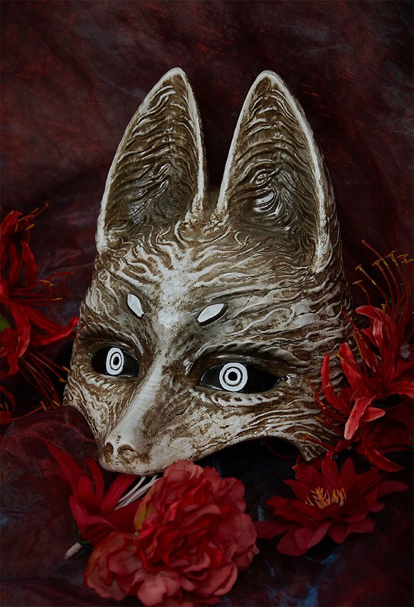 Silent Hill F Kotoyuki Tsuneki Fox Mask Cosplay Accessory