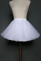 Women Puffy Layered Petticoat Skirt White Short Tutu Underskirt for Cosplay Halloween Women Puffy Layered Petticoat Skirt White Short Tutu Underskirt for Cosplay Halloween
