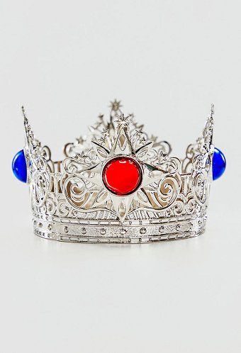 Accesorio de cosplay de la chica Rosalina corona plateada