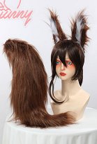 Tingyun Derivative Sexy Cosplay Accessories Furry Ears and Tail with Air Pump Tingyun Derivative Sexy Cosplay Accessories Furry Ears and Tail with Air Pump