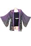 Haori Cover-up with Kaleidoscope Pattern Summer Kimono Cardigan