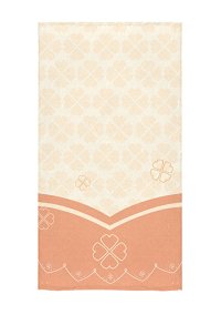 Serviette de Bain à Motif de Trèfle à Quatre Feuilles Cosplay Accessoire Vacances Natation