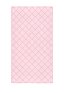 Bath Towel with Pink Plaid Body Towel for Swimming Bathing