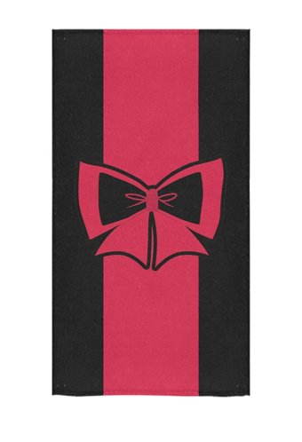 Pink Bogen Badetuch Body Strandtuch Cosplay Zubehör Unisex