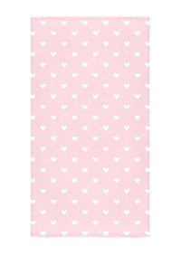 Serviette de Bain à Motif de Cœur Cosplay Accessoire Vacances Natation