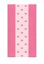 Bath Towel with Pink and Light Pink Stripes Body Towel for Swimming Bathing