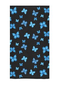 Blauer Schmetterling Badetuch Body Strandtuch Cosplay Zubehör Unisex