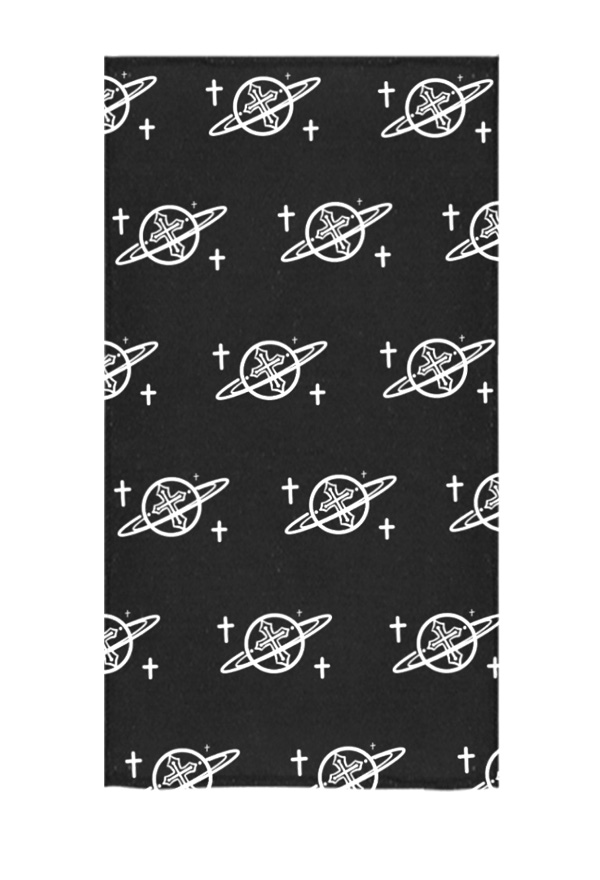 Bath Towel with Planet Prints Body Towel for Swimming Bathing