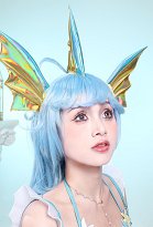 PM Cosplay Accesorios Accesorios Diadema y Cola con Cadena de Perla en la Cintura PM Cosplay Accesorios Accesorios Diadema y Cola con Cadena de Perla en la Cintura
