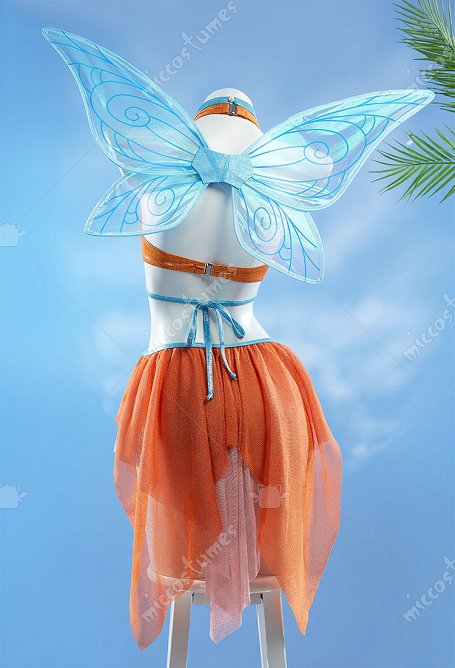 Accesorio derivado del club de hadas: alas de elfo para cosplay de princesa