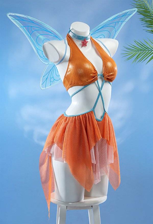 Fairy Club Derivative Zubehör Elfenflügel für Prinzessinnen Cosplay