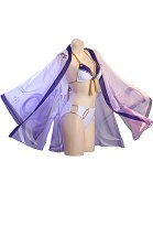 Kamisato Ayato Haori Genshin Impact Cosplay Sommer Haori Chiffon Top Kamisato Ayato Haori Genshin Impact Cosplay Sommer Haori Chiffon Top