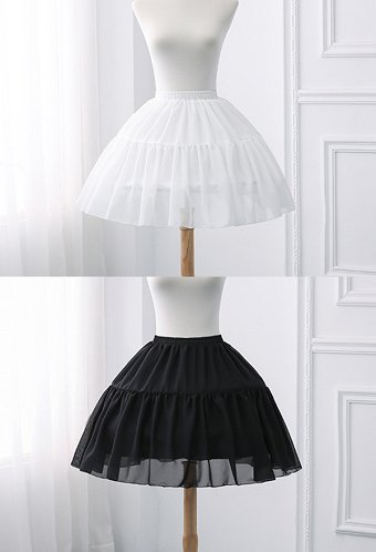 Women Petticoat Lolita Short Skirts Tutu Crinoline Underskirt