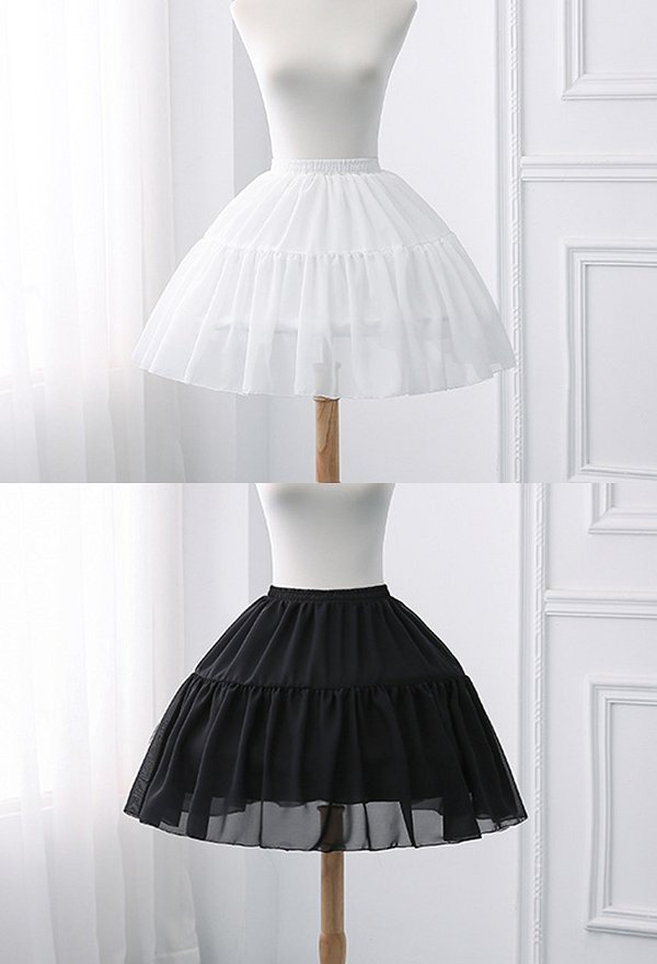 Women Petticoat Lolita Short Skirts Tutu Crinoline Underskirt