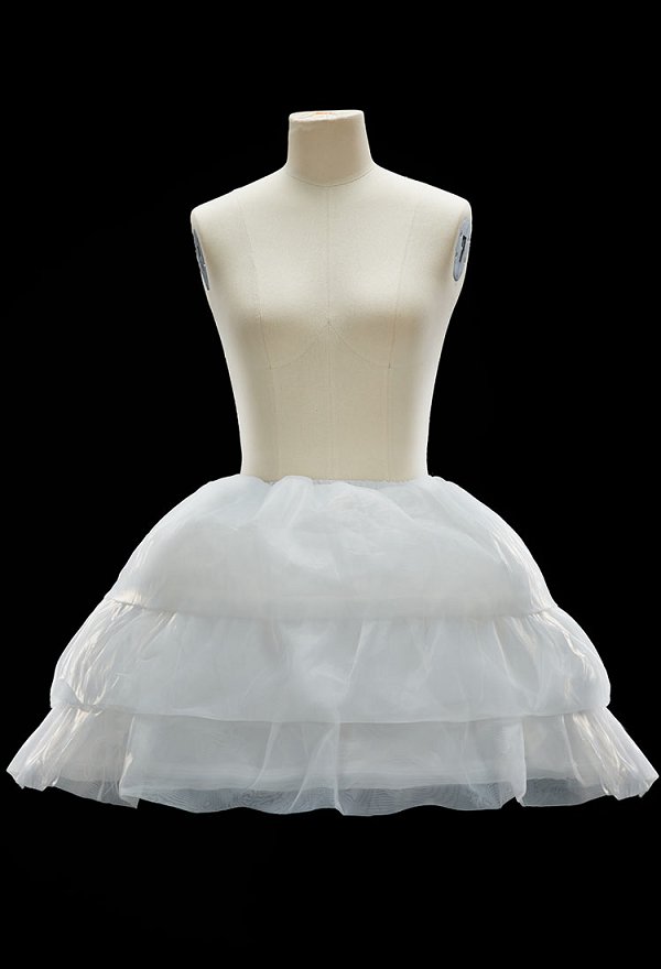 Universal Adjustable Underskirt with Fluffy Multi-layered Petticoat