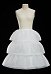 Universal Adjustable Underskirt with Fluffy Multi-layered Petticoat
