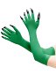 Wicked Elphaba Cosplay Accessory Halloween Green Stylized Gloves with Black Nails