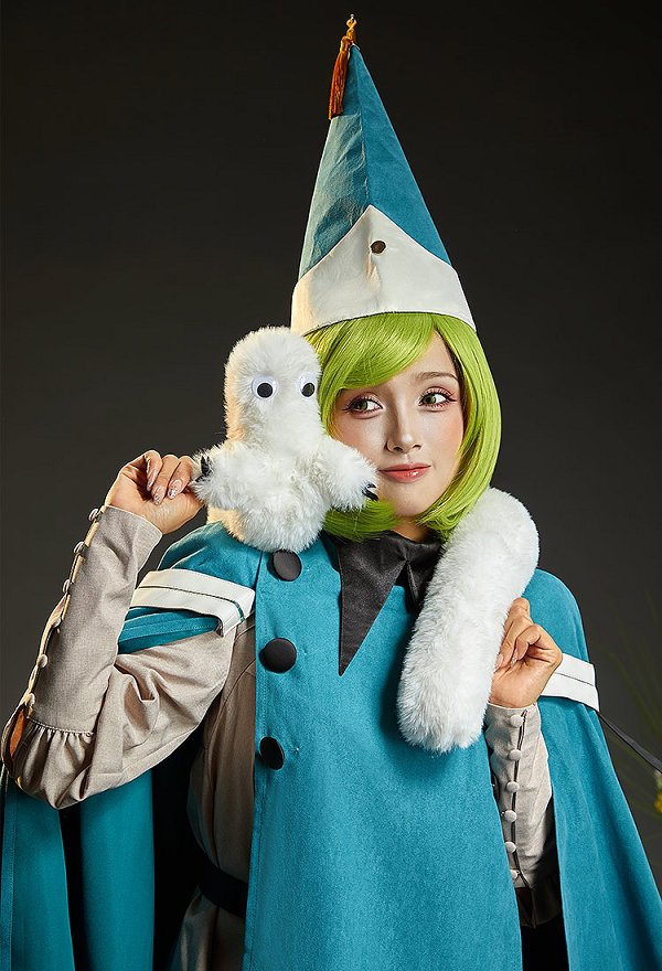 Witch Hat Brushbuddy Doll Plush Toy Scarf