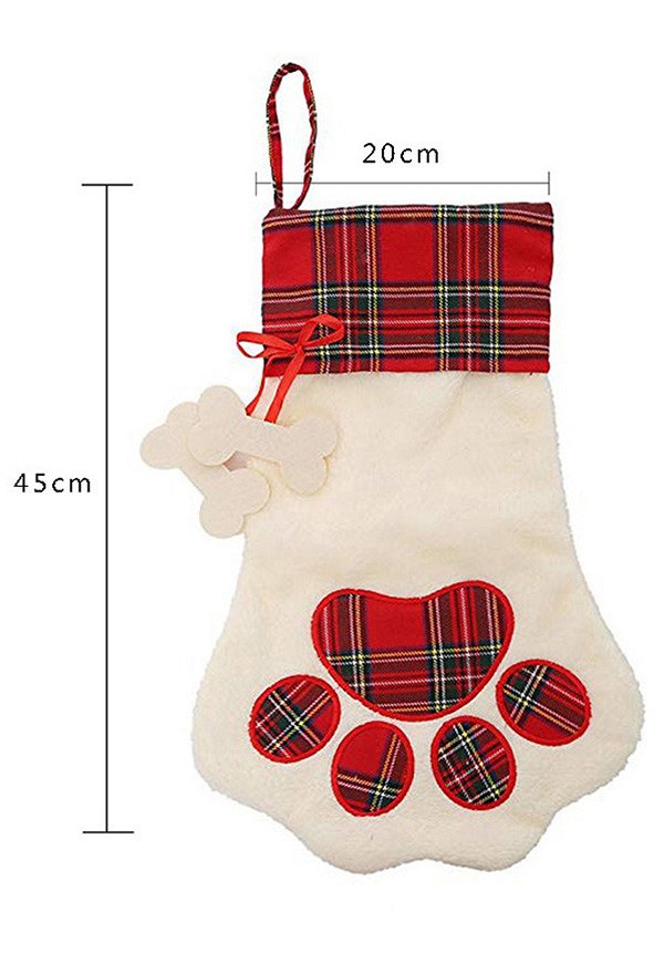 Christmas Stocking Kawaii Xmas Hanging Stocking Decoration Gift Bag Party Supplies