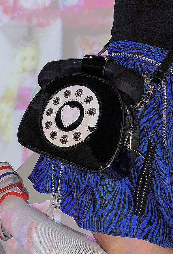 Harajuku Y2K Handtasche Vintage Kawaii Telefon Form Umhängetasche