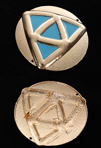 The Legend of Zelda Cosplay Accessory Round Metal Brooch
