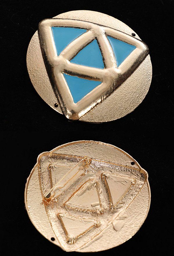 The Legend of Zelda Cosplay Accessory Round Metal Brooch