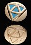 The Legend of Zelda Cosplay Accessory Round Metal Brooch