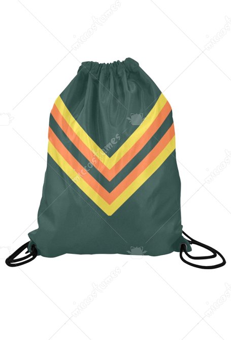 Sac à Cordon Dérivé Pom Pom Filles Accessoire de Cosplay Yoga Sports