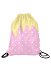 Sac à Cordon Jaune Rose à Motif de Milkshake Accessoire de Cosplay Yoga Sports