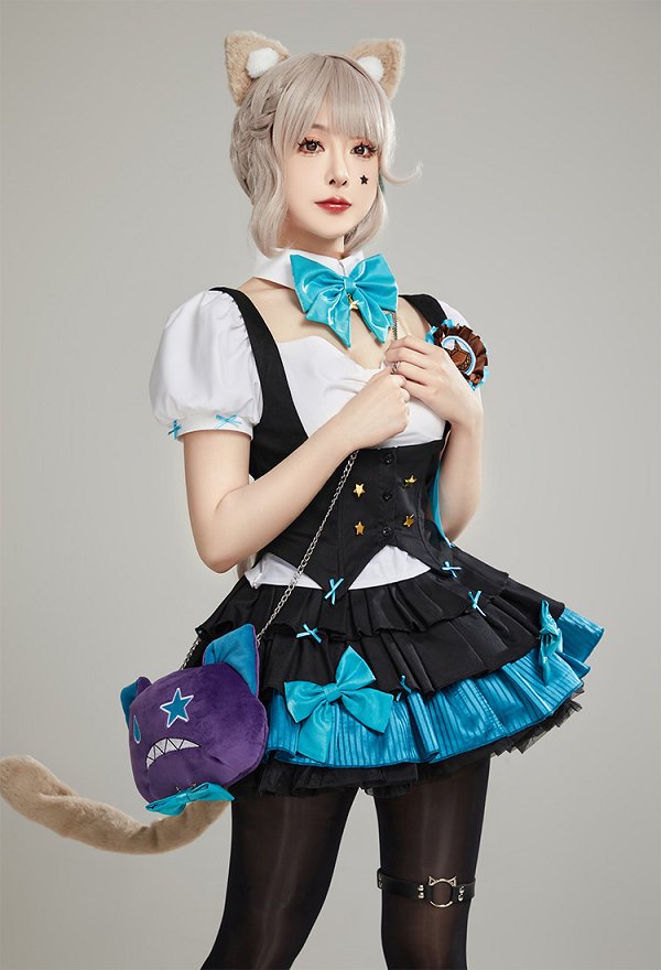 Lynette Cosplay Accessory Cute Plush Chain Shoulder Bag