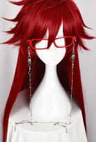 kuroshitsuji Grell Sutcliff Cosplay Brille und Kette kuroshitsuji Grell Sutcliff Cosplay Brille und Kette