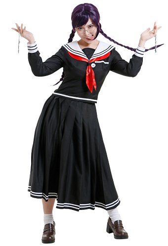 Danganronpa Touko Fukawa Cosplay Costume School Uniform Set