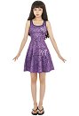 Miccostumes Women Casual Sundress All-over Cobweb and Butterfly Prints Tank Dress Women Dress for Summer Beach