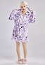 Femmes Peignoir Gothique Robe Kimono Maison Vêtements de Nuit Flanelle Loungewear