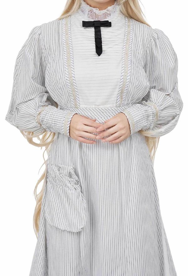 Femmes Costume Médiéval de Renaissance Robe Édouardienne et Gothique Robe de Vintage avec Sac de Ceinture Femmes Costume Médiéval de Renaissance Robe Édouardienne et Gothique Robe de Vintage avec Sac de Ceinture