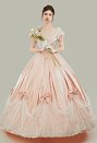 Women Renaissance Medieval Costume 18th Century Victorian Ball Gown Dress for Halloween