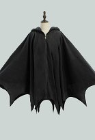 Halloween Cape à capuche Dark Style Mothman Hooded Cloak Halloween Cape à capuche Dark Style Mothman Hooded Cloak