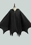 Capa con Capucha para Halloween Dark Style Mothman Capa con Capucha